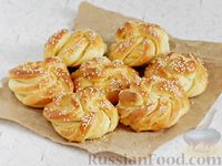 Турецкие хлебные булочки с сезамом