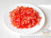 Картофельные котлеты с мясной начинкой и томатным соусом