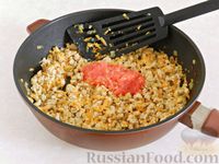 Картофель, запечённый с фаршем и сыром